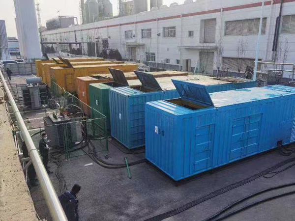 普陀柴油发电机出租案例展示